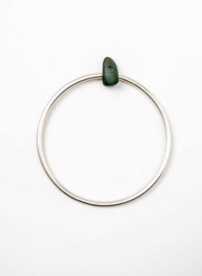Pebble Pounamu Bangle Small
