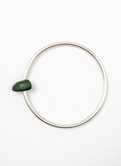 Pebble Pounamu Bangle Small
