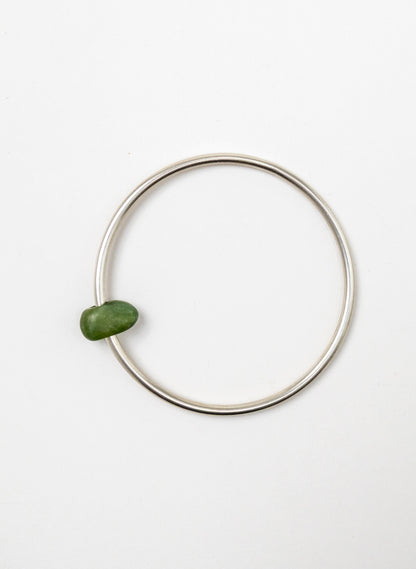 Pebble Pounamu Bangle Medium