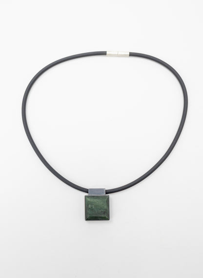 Geometric Pounamu Gem Pendant