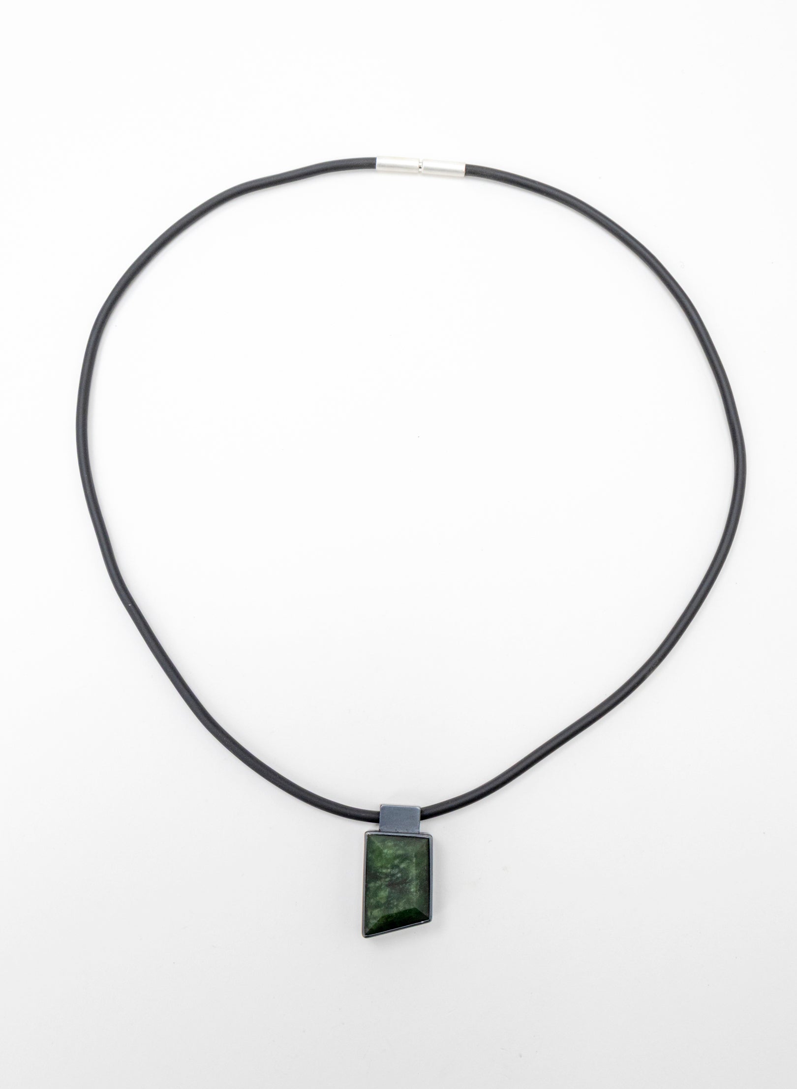 Geometric Pounamu Gem Pendant