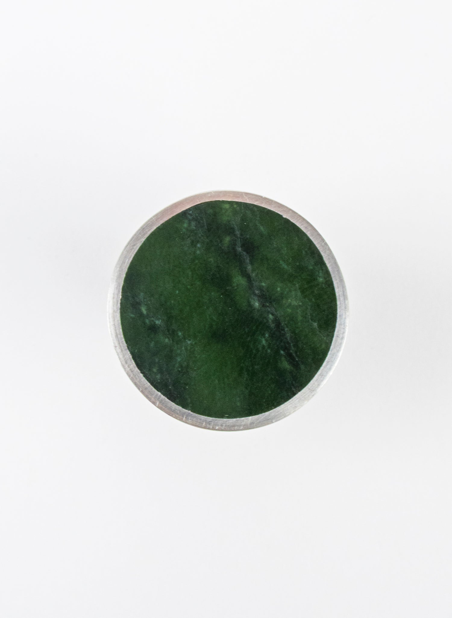 Caim Stirling Silver Pounamu Ring