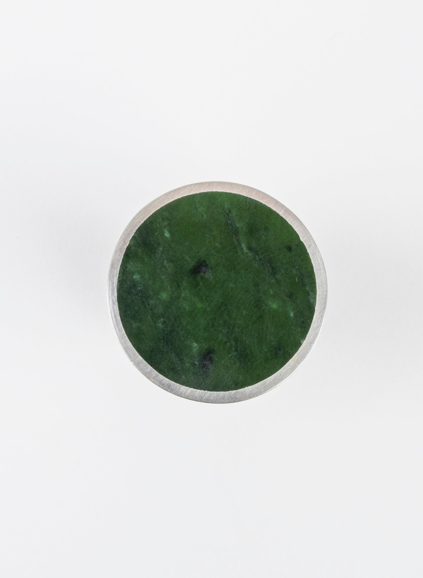 Caim Stirling Silver Pounamu Ring
