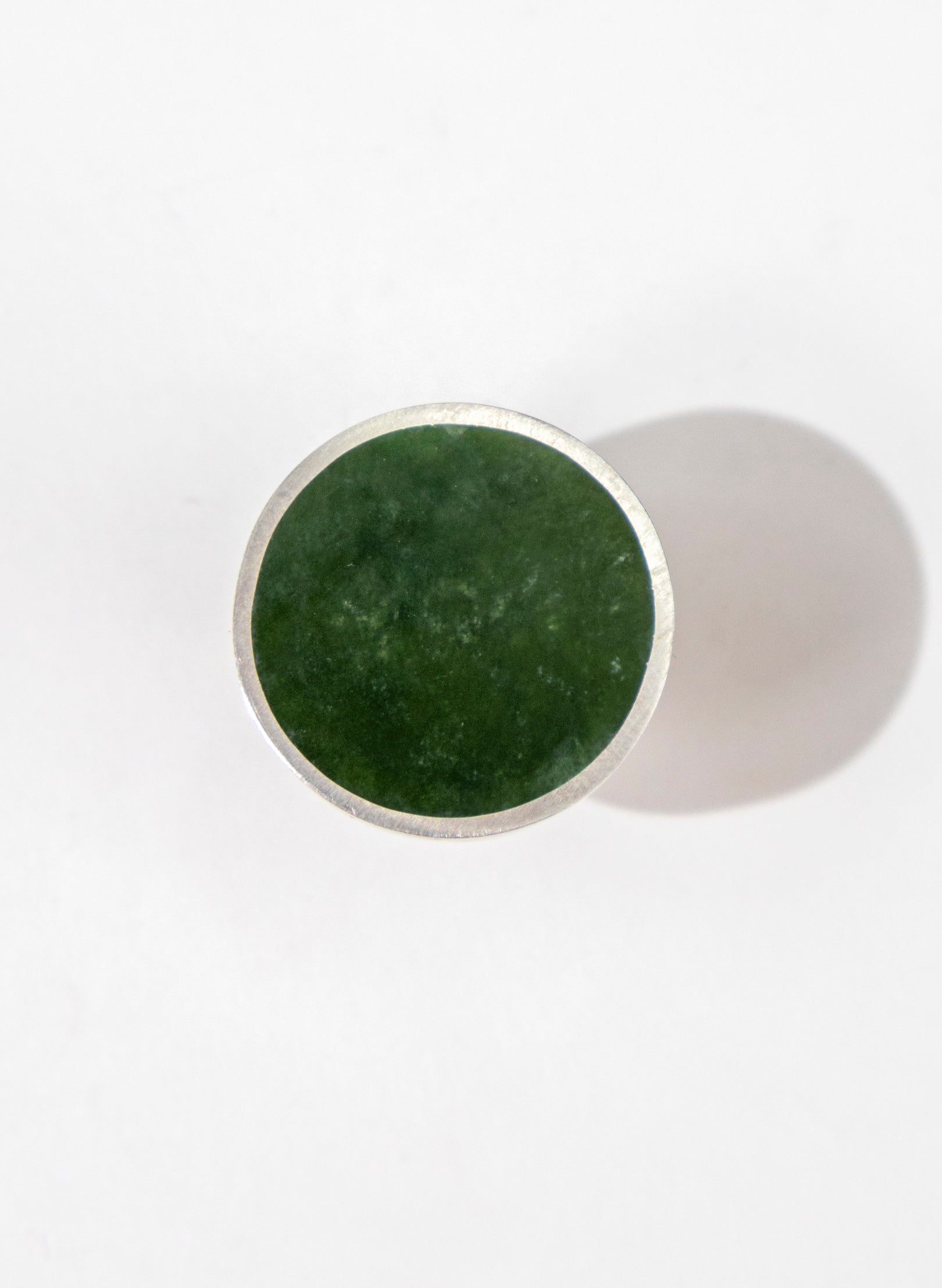 Caim Stirling Silver Pounamu Ring