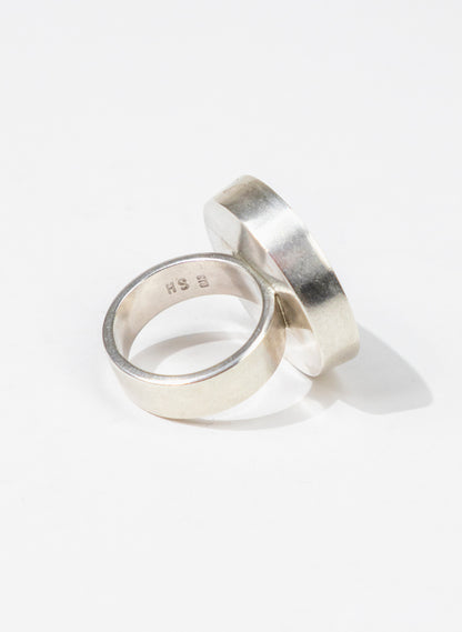 Caim Stirling Silver Pounamu Ring