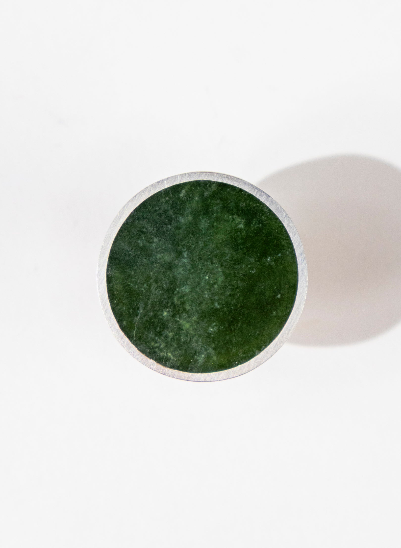 Caim Stirling Silver Pounamu Ring