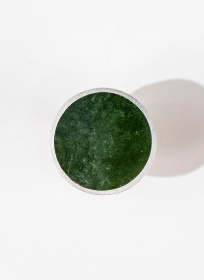 Caim Stirling Silver Pounamu Ring