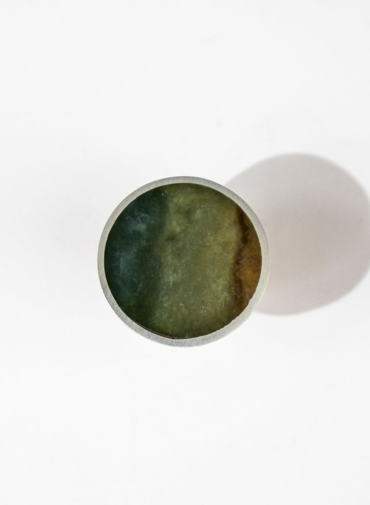 Caim Stirling Silver Pounamu Ring