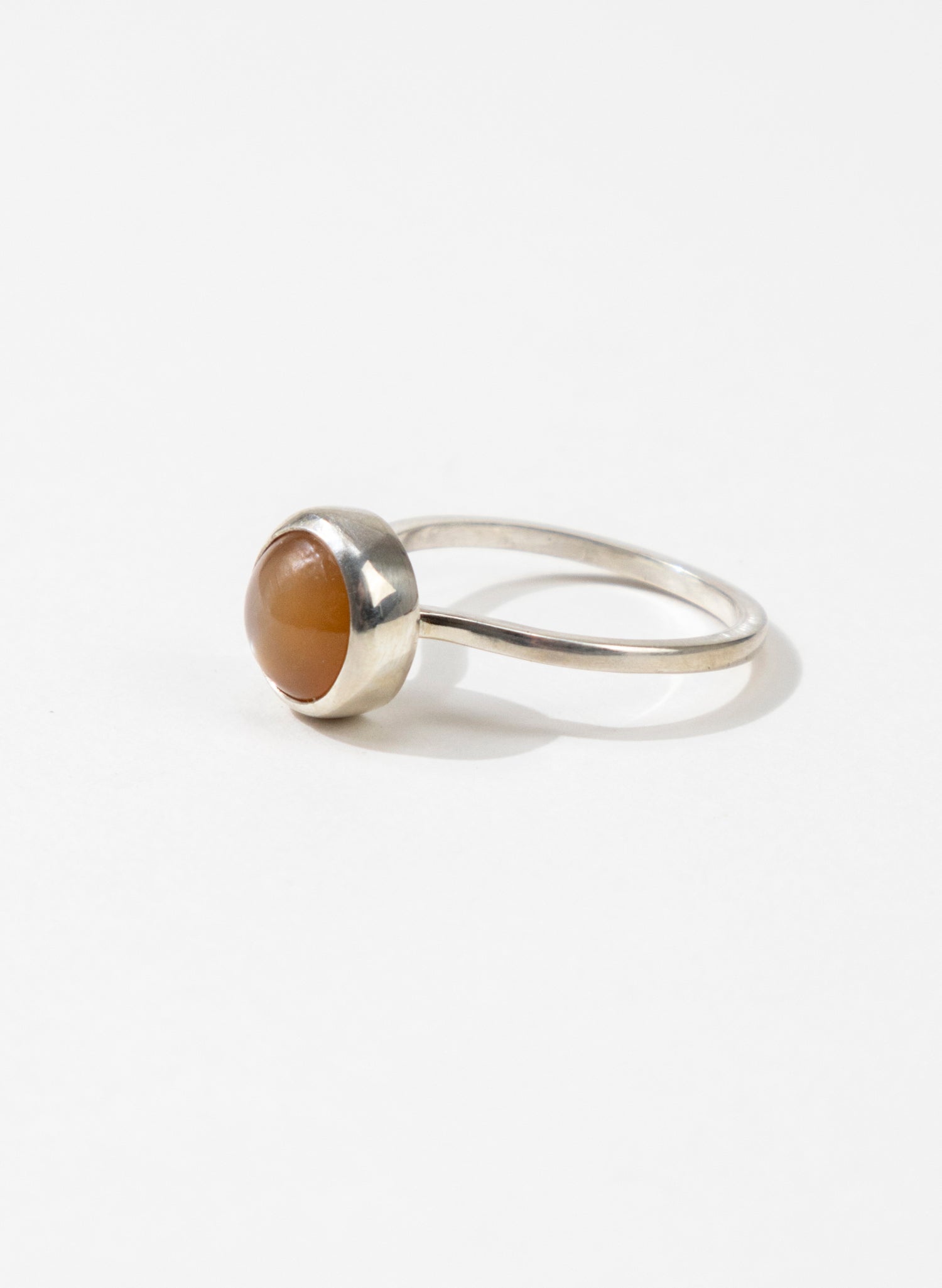 Apricot Moonstone Ring