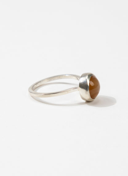 Apricot Moonstone Ring