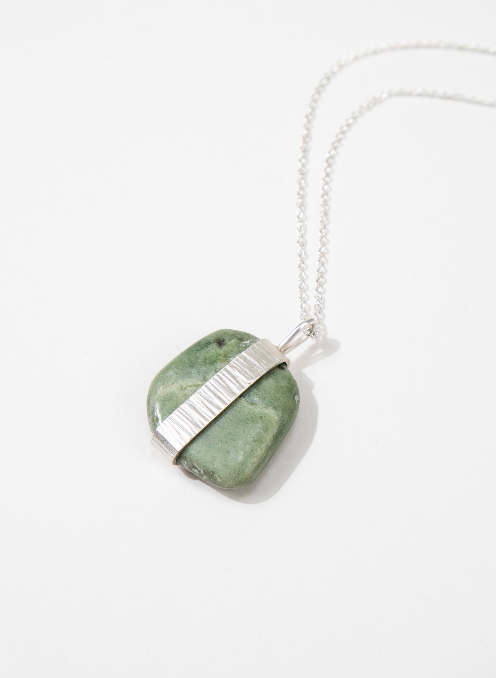 Down to Earth Texture Pendant Necklace