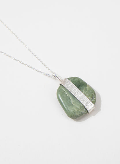 Down to Earth Texture Pendant Necklace