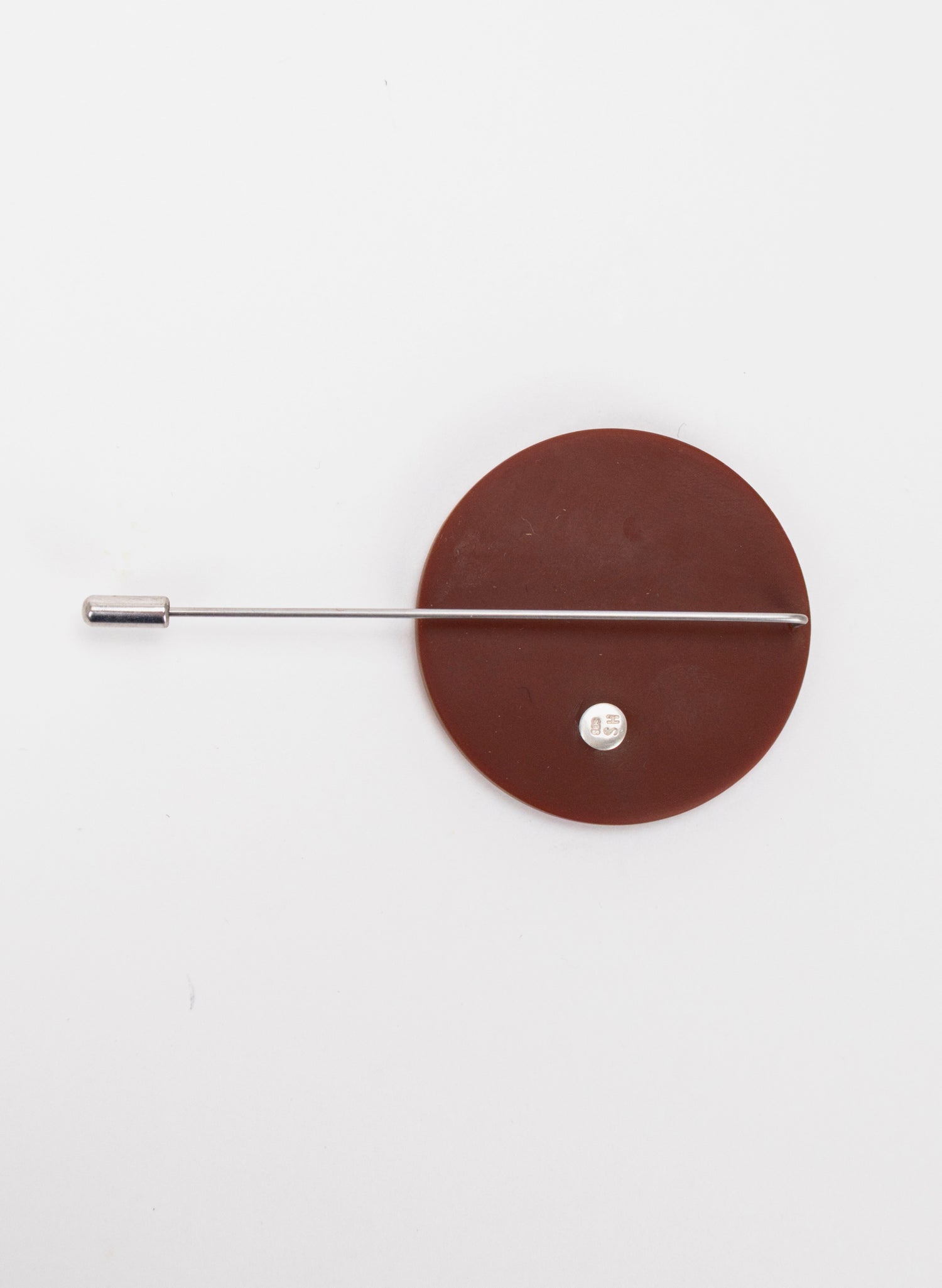 Caim Lapel Pin - Burnt Brick