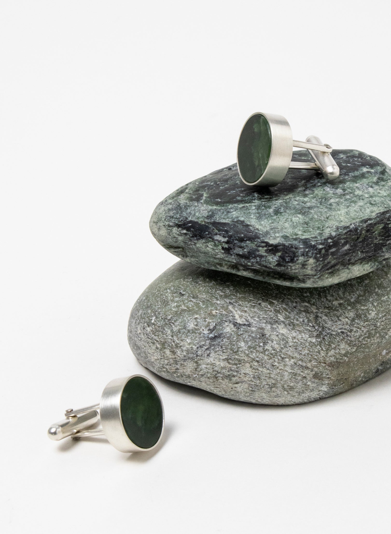 Caim Cufflinks - Pounamu