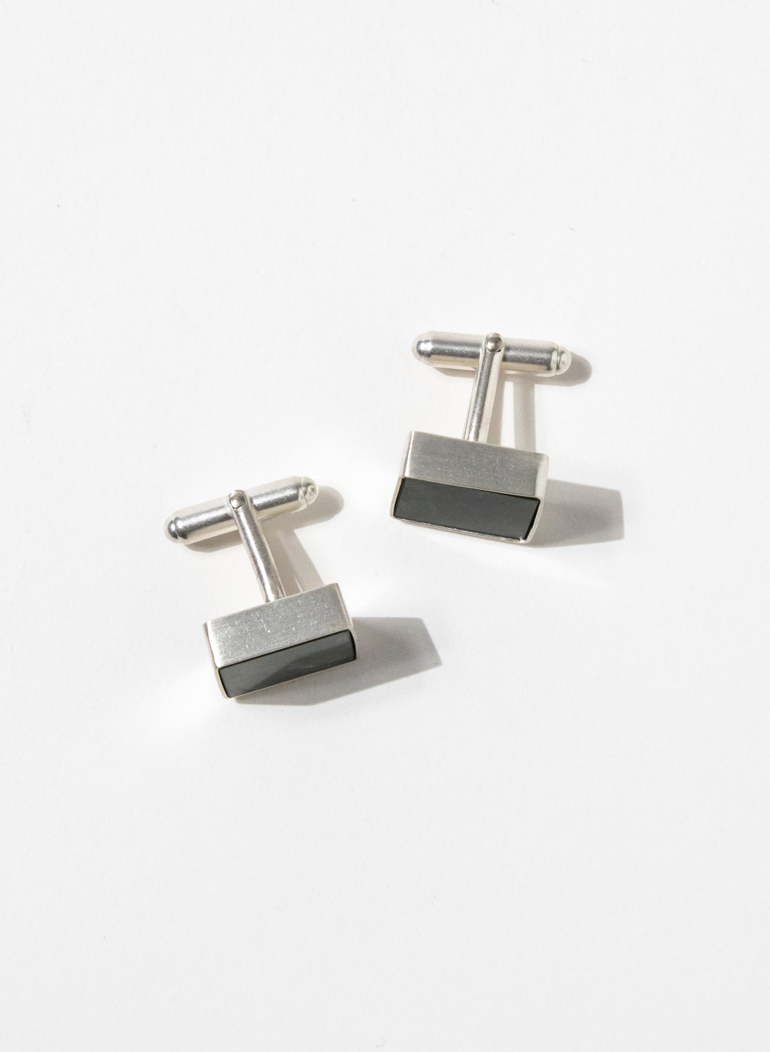Square Cufflinks - Pounamu