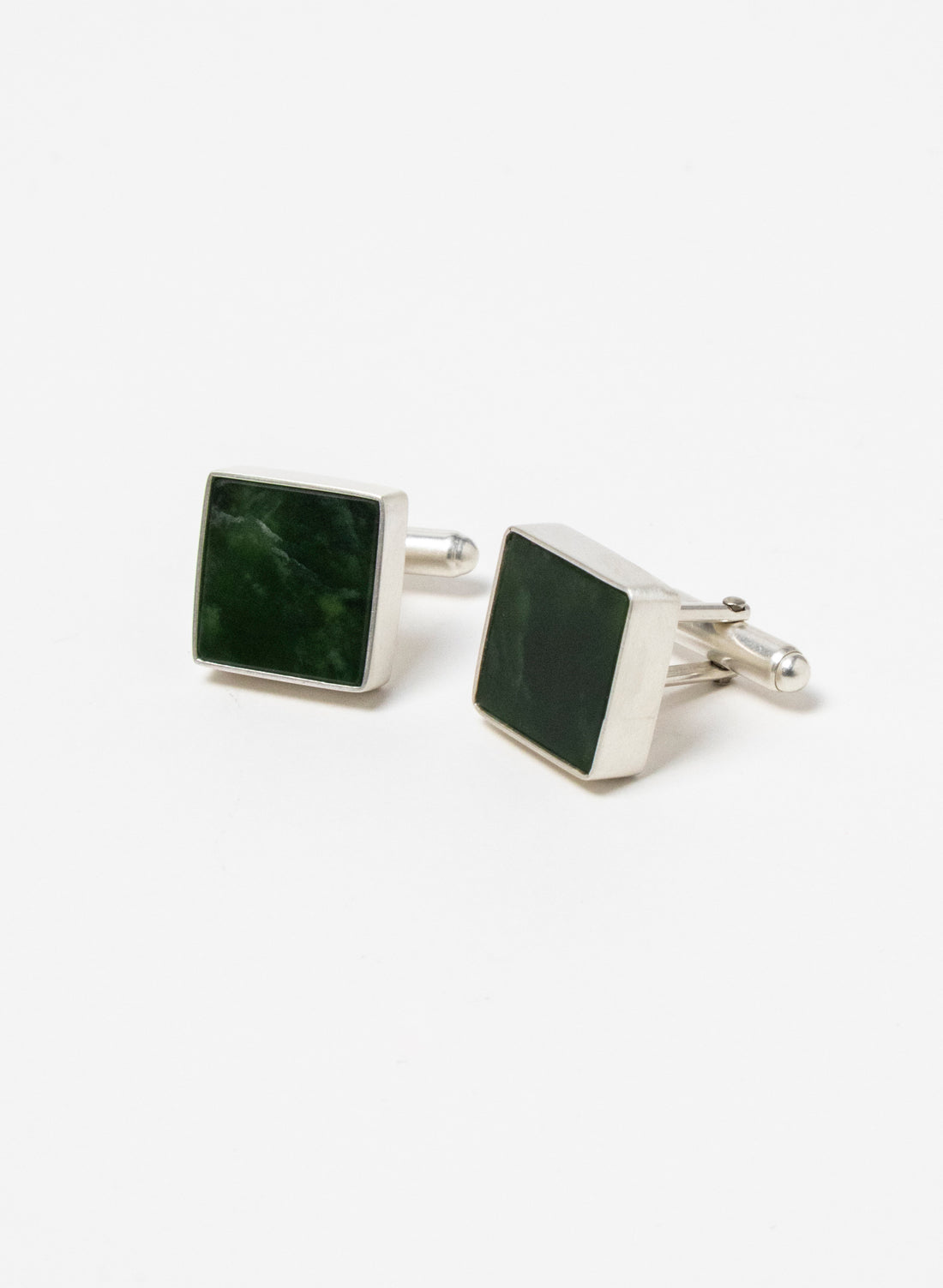 Square Cufflinks - Pounamu