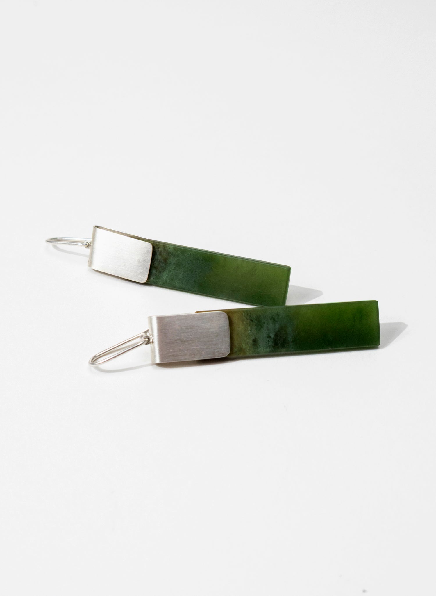 Pounamu Panel Earrings
