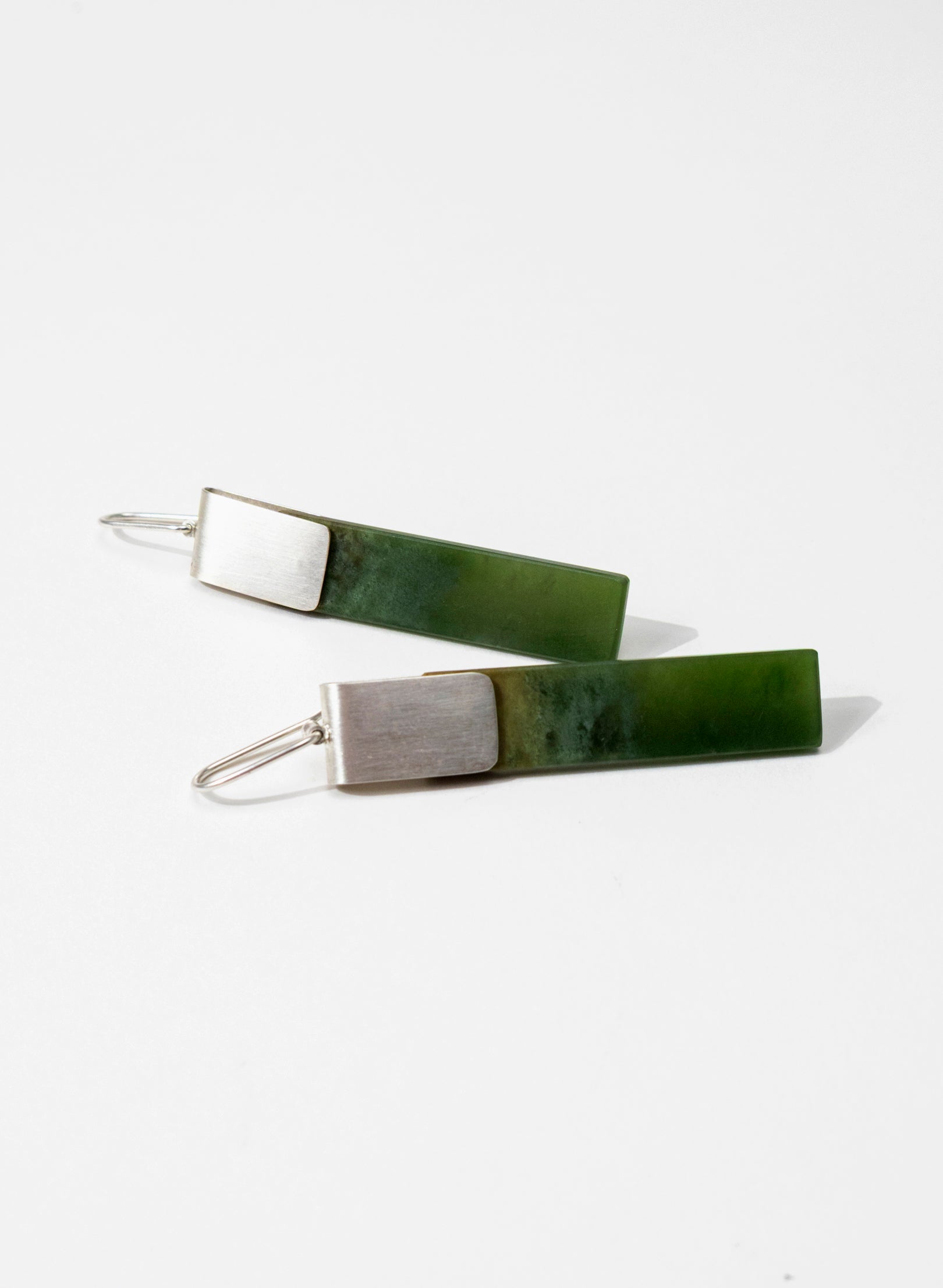 Pounamu Panel Earrings