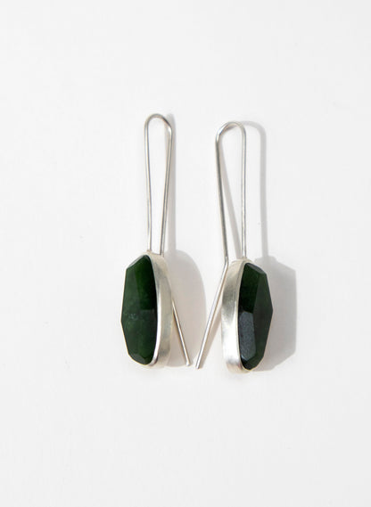 Organic Facetted Earrings