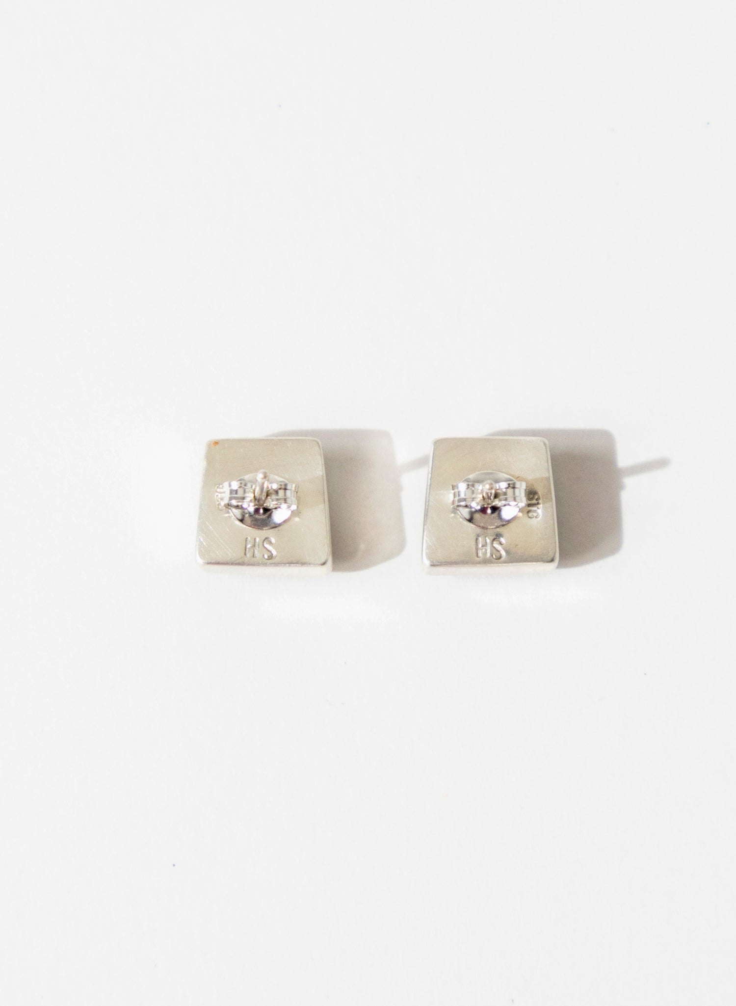 Facetted Pounamu Box Studs