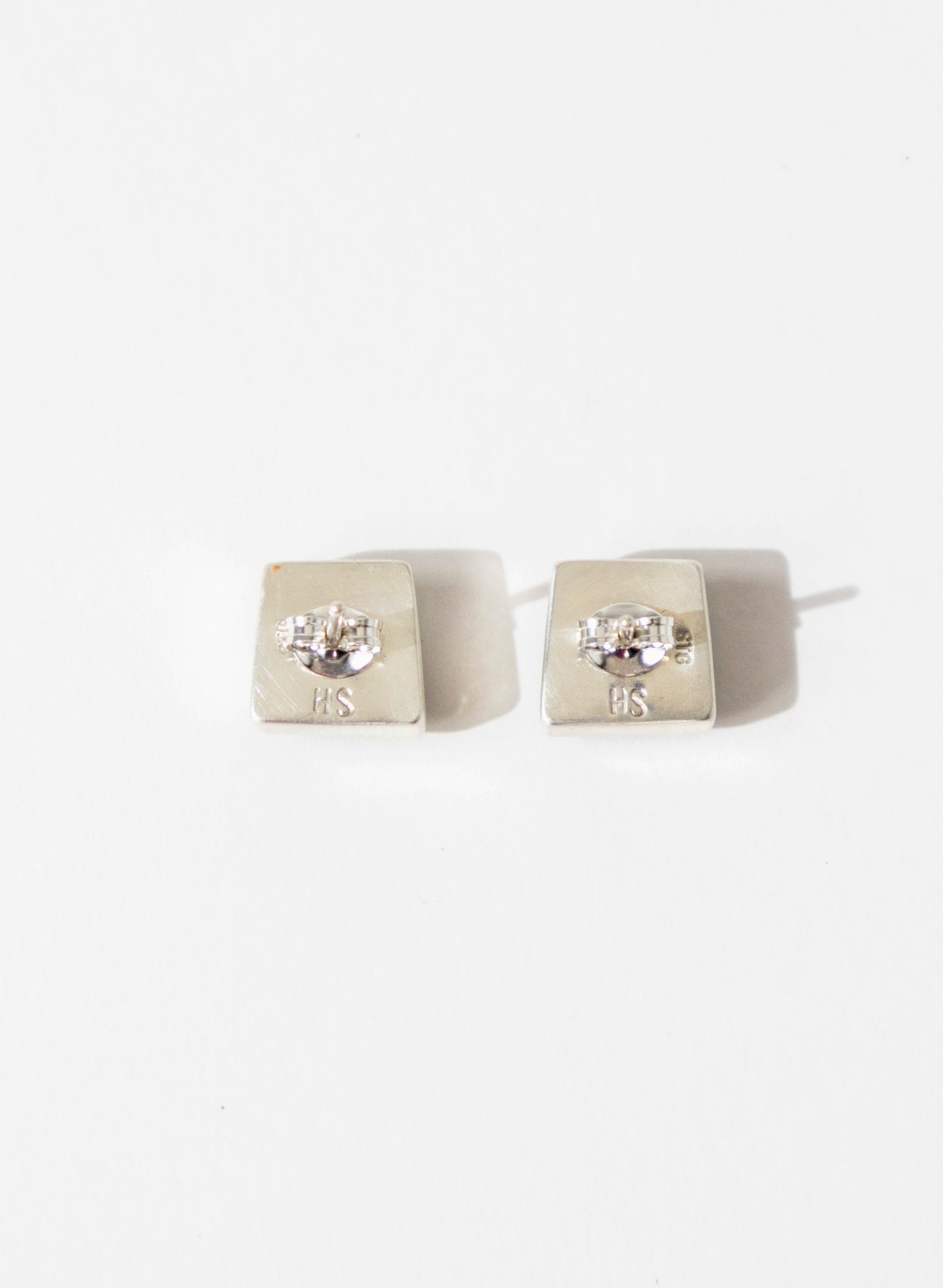 Facetted Pounamu Box Studs