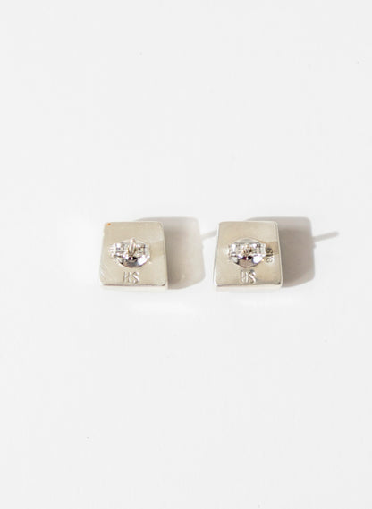 Facetted Pounamu Box Studs