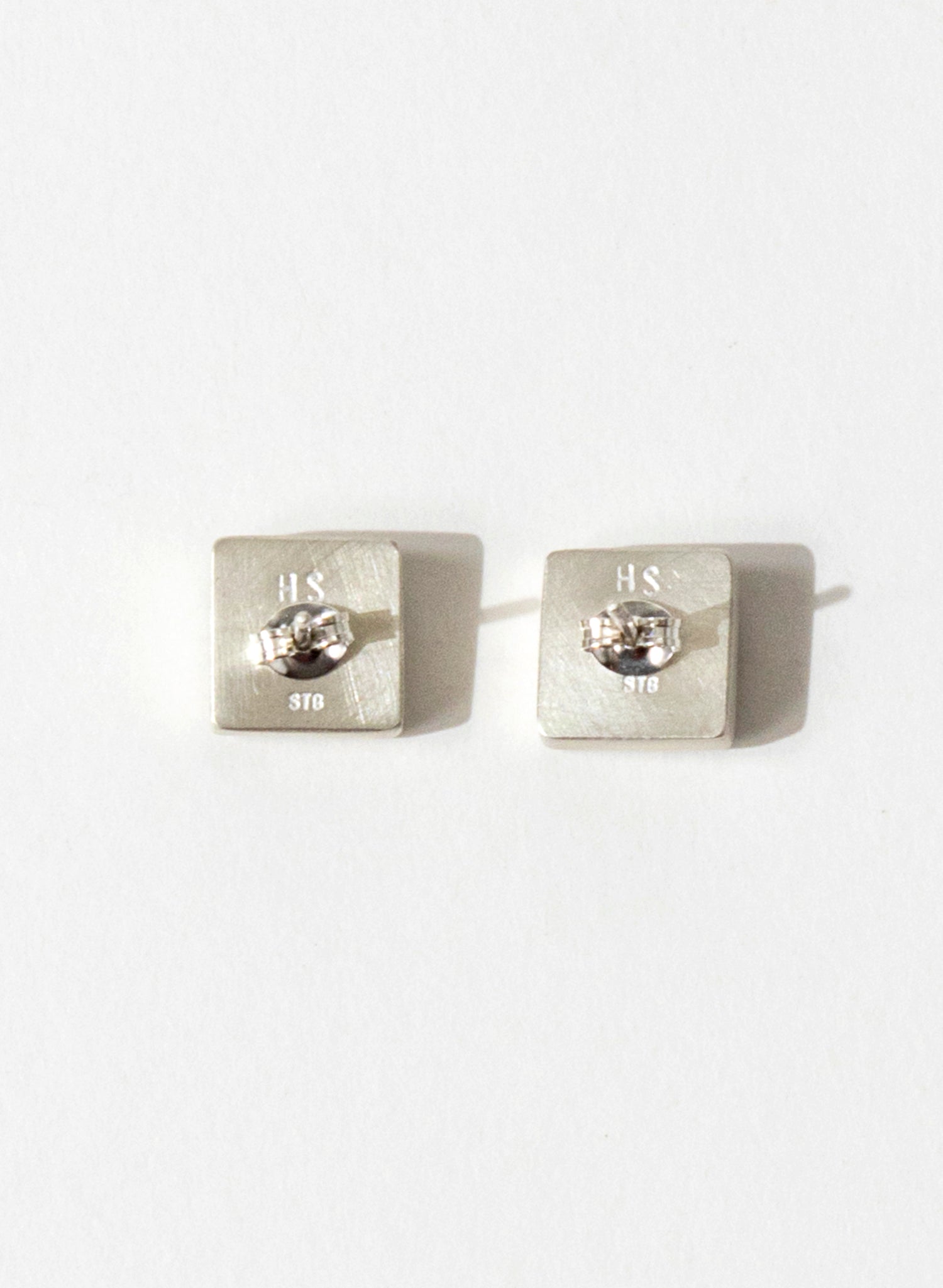 Geometric Pounamu Box Studs