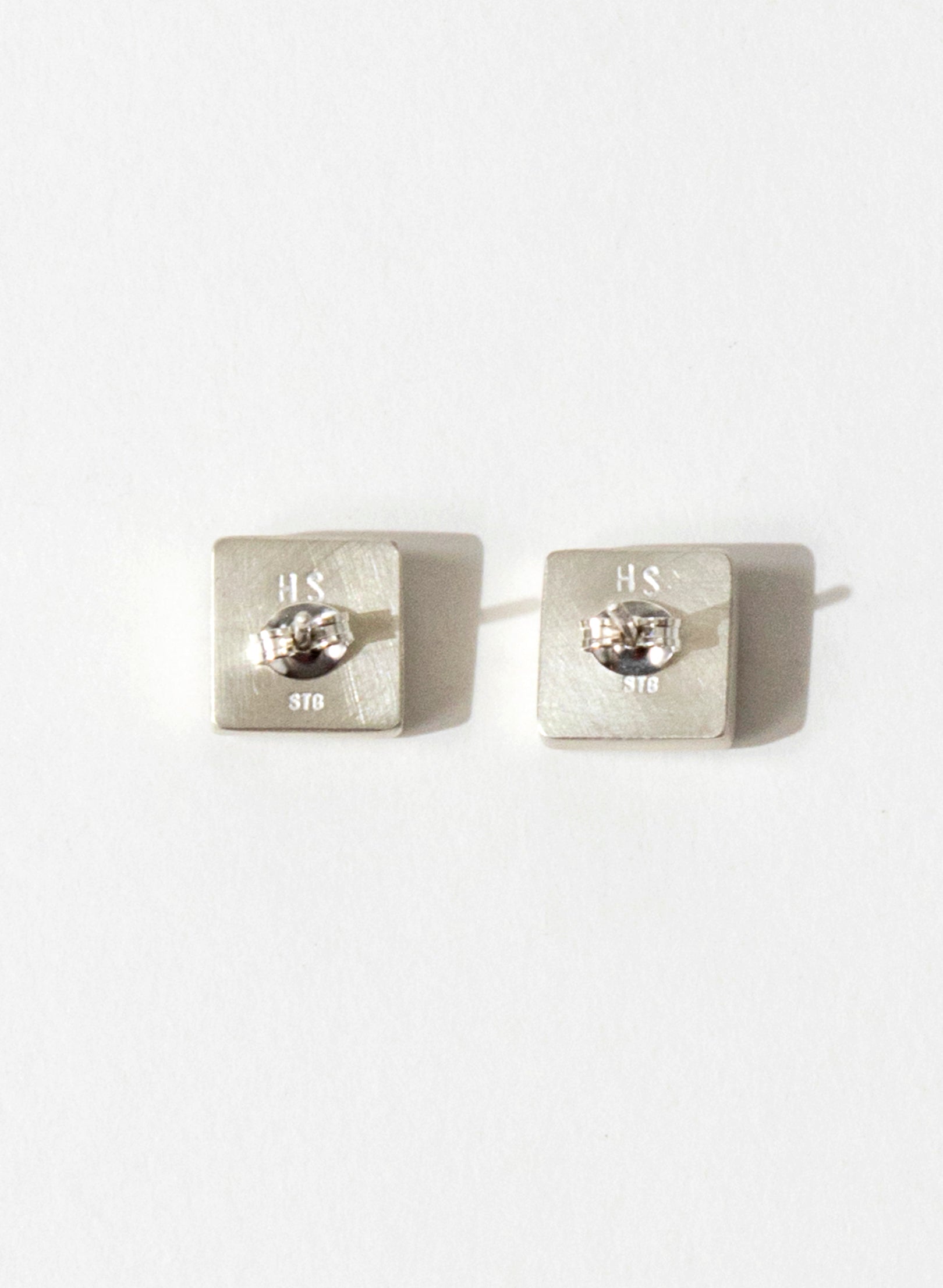 Geometric Pounamu Box Studs