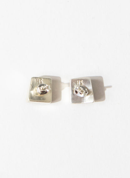 Facetted Pounamu Box Studs