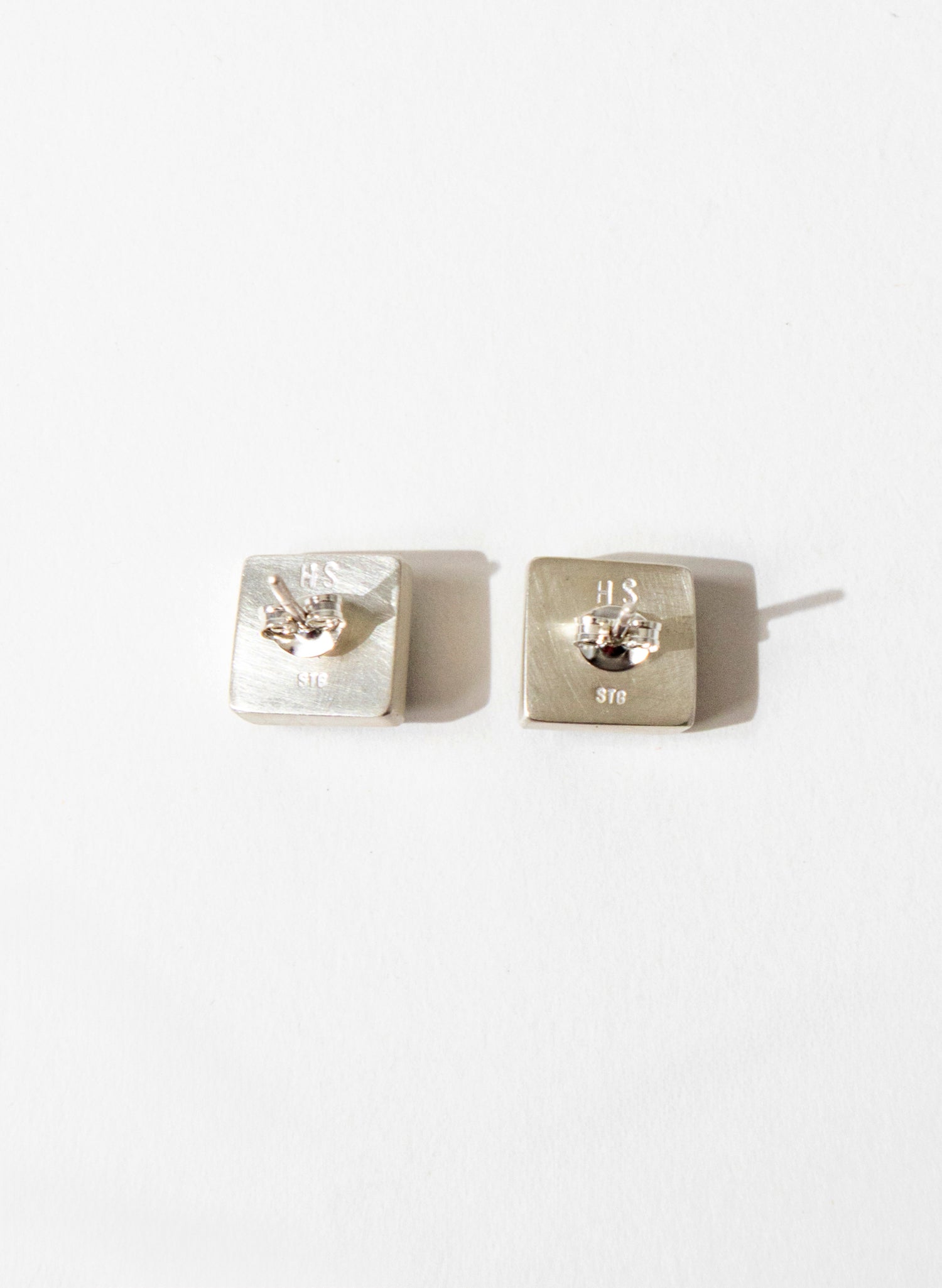 Geometric Pounamu Box Studs