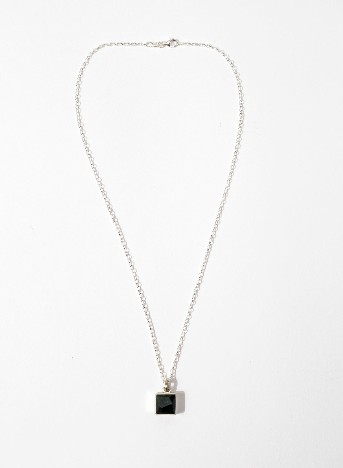 Faceted Geometric Pounamu Pendant