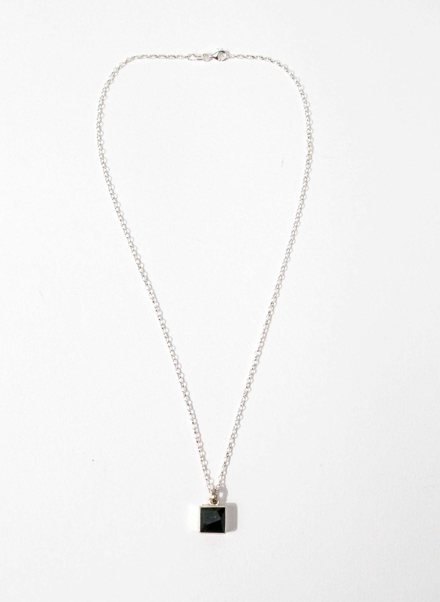 Faceted Geometric Pounamu Pendant