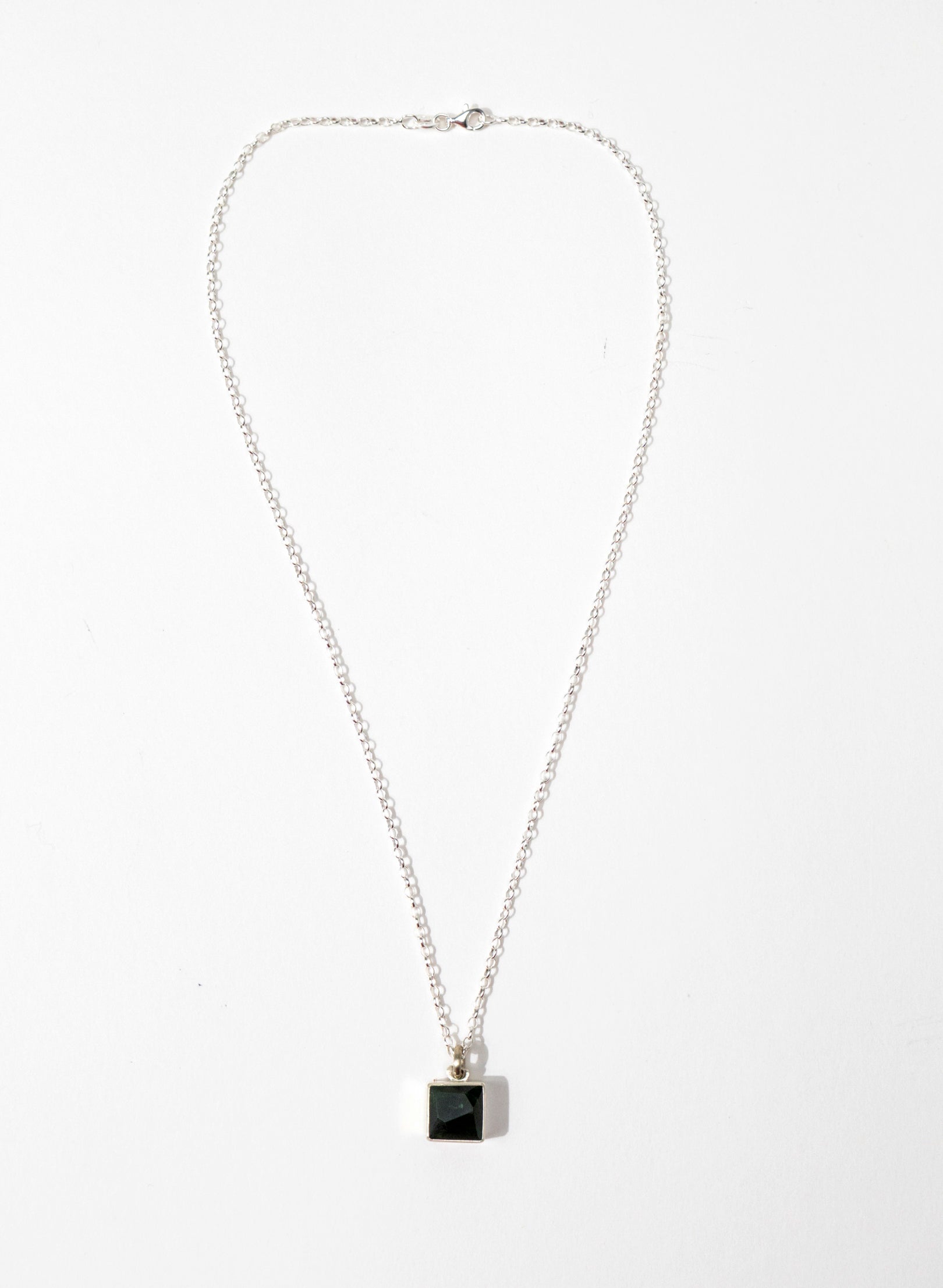 Faceted Geometric Pounamu Pendant