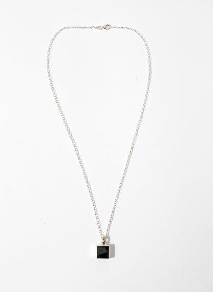 Faceted Geometric Pounamu Pendant