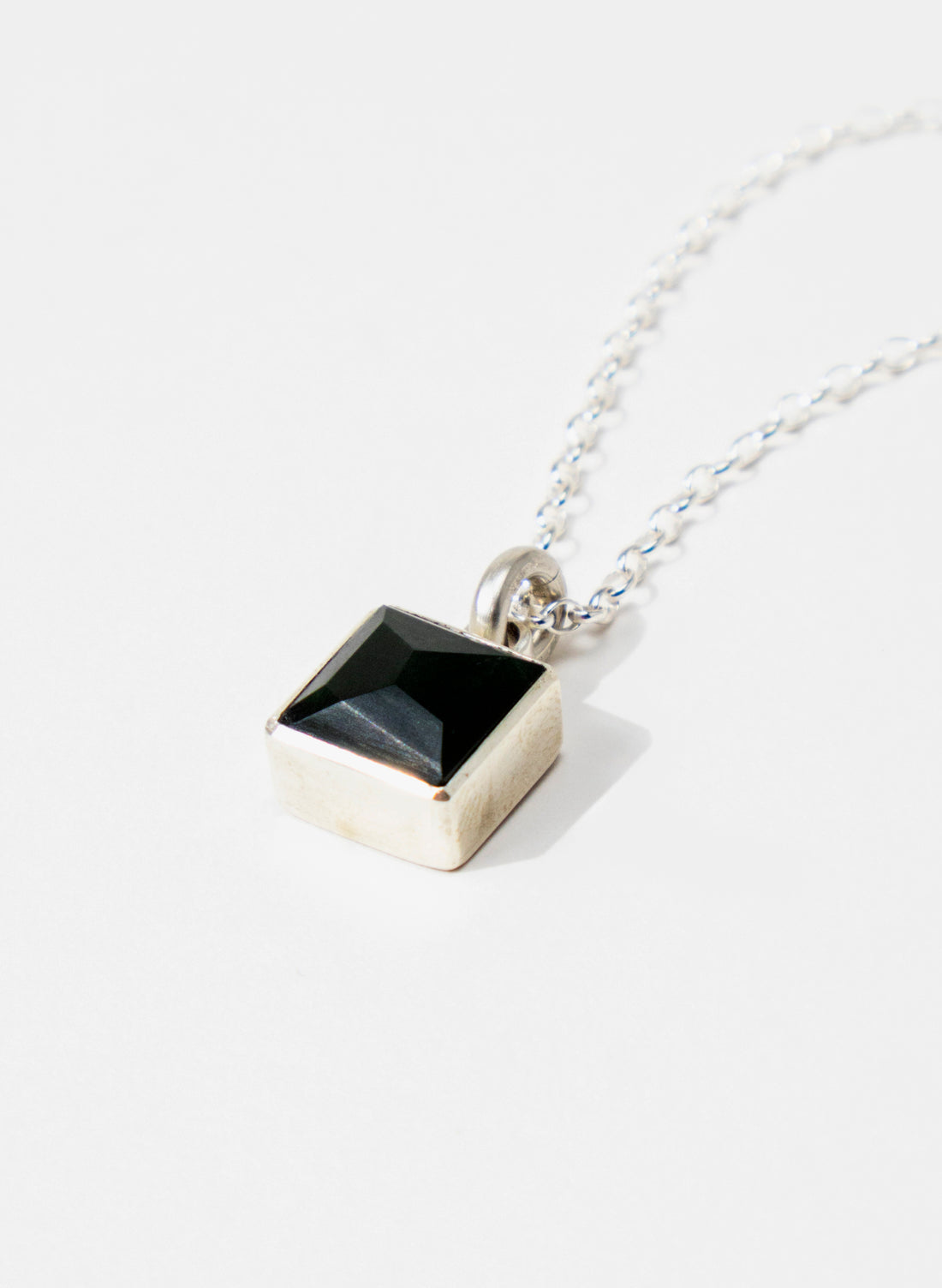 Faceted Geometric Pounamu Pendant