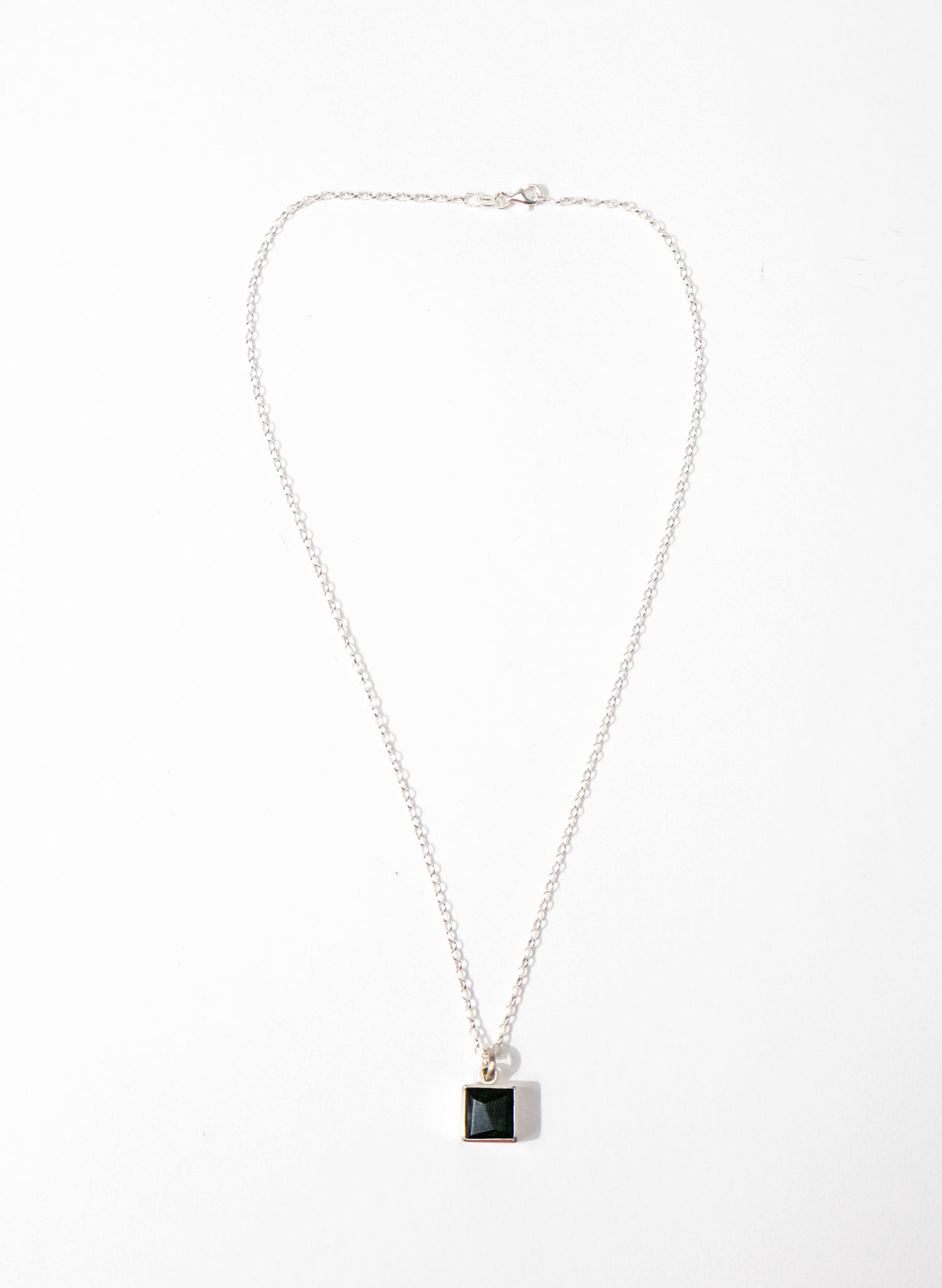 Faceted Geometric Pounamu Pendant
