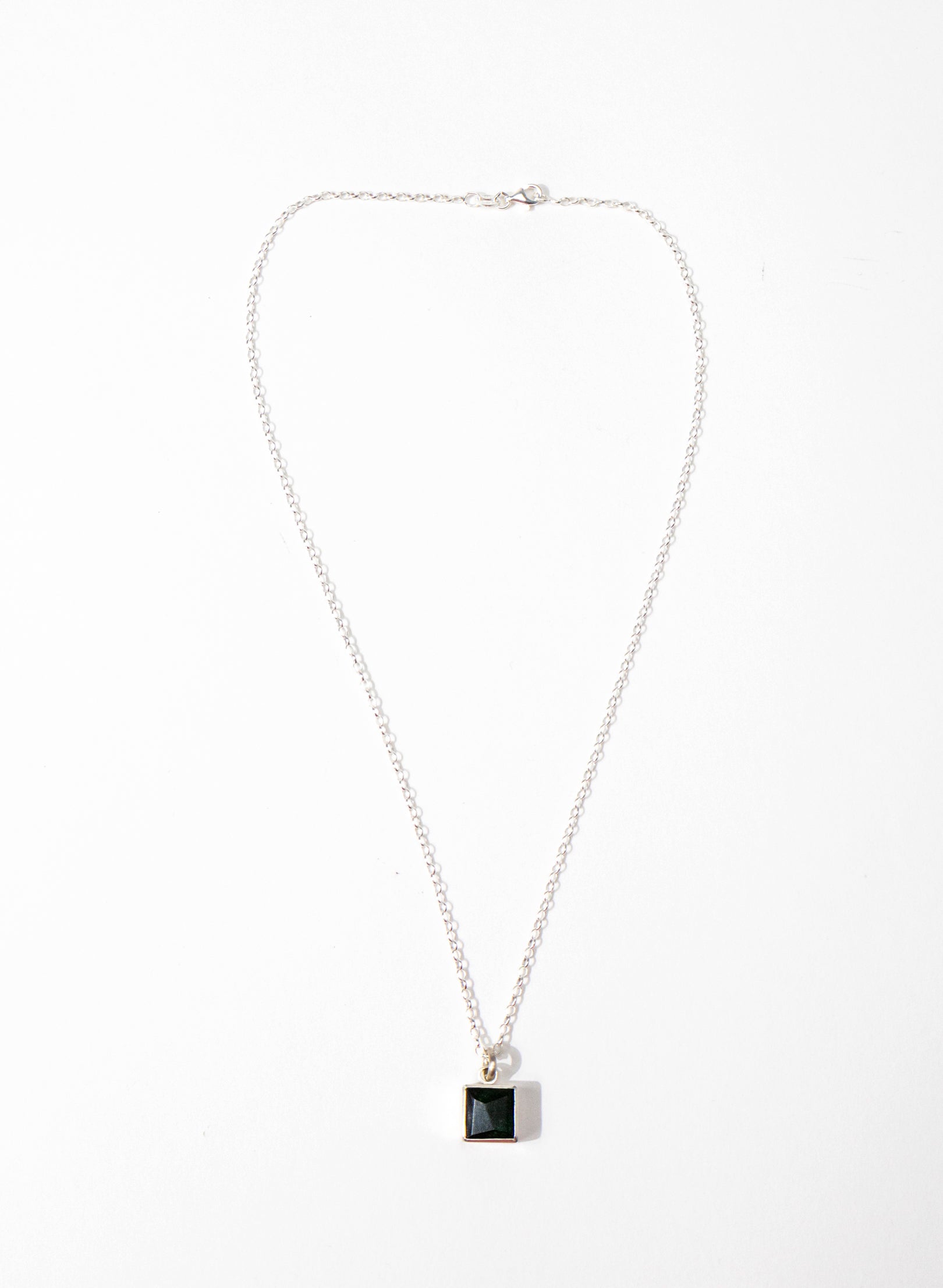 Faceted Geometric Pounamu Pendant