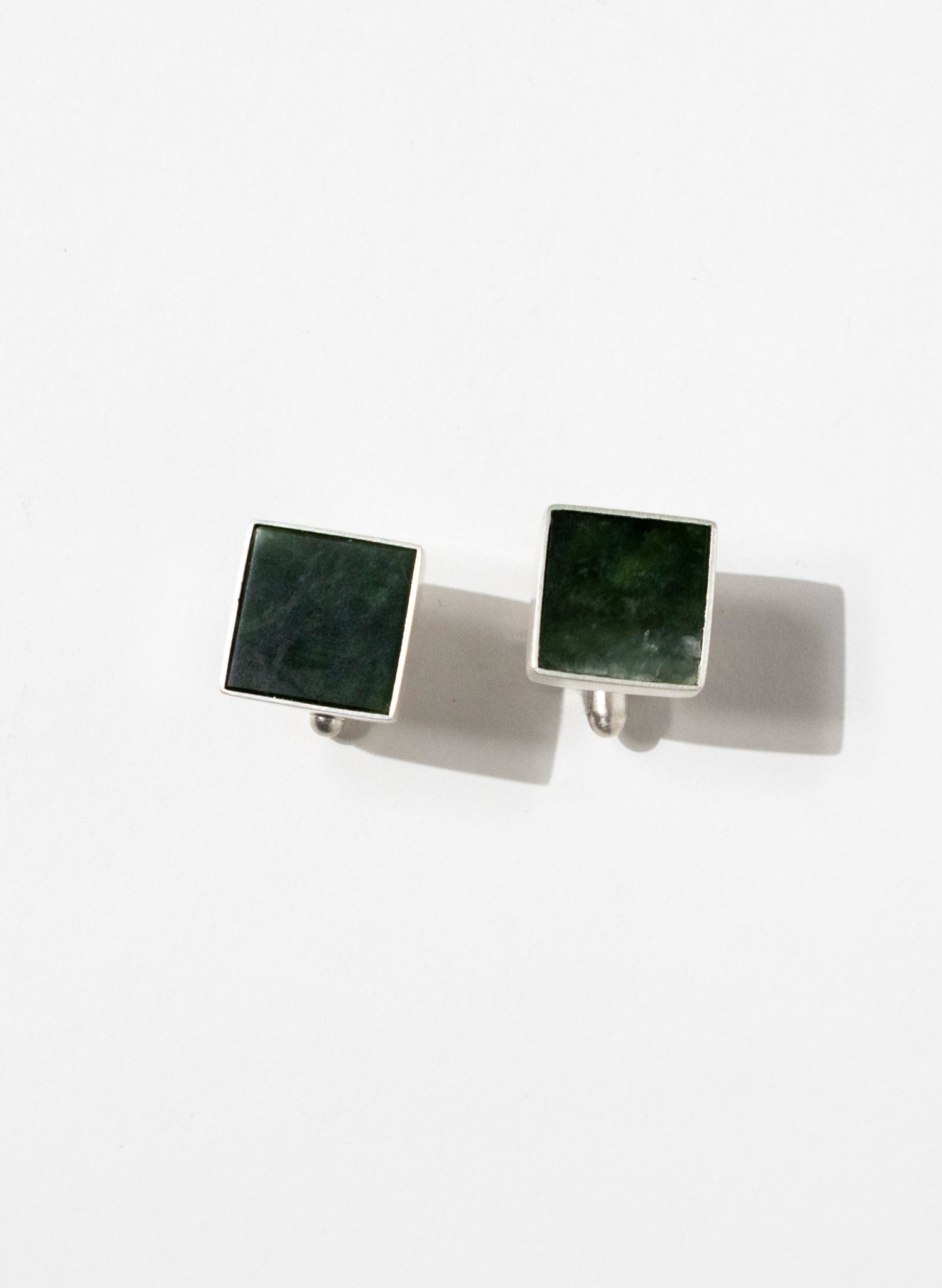 Square Cufflinks - Pounamu