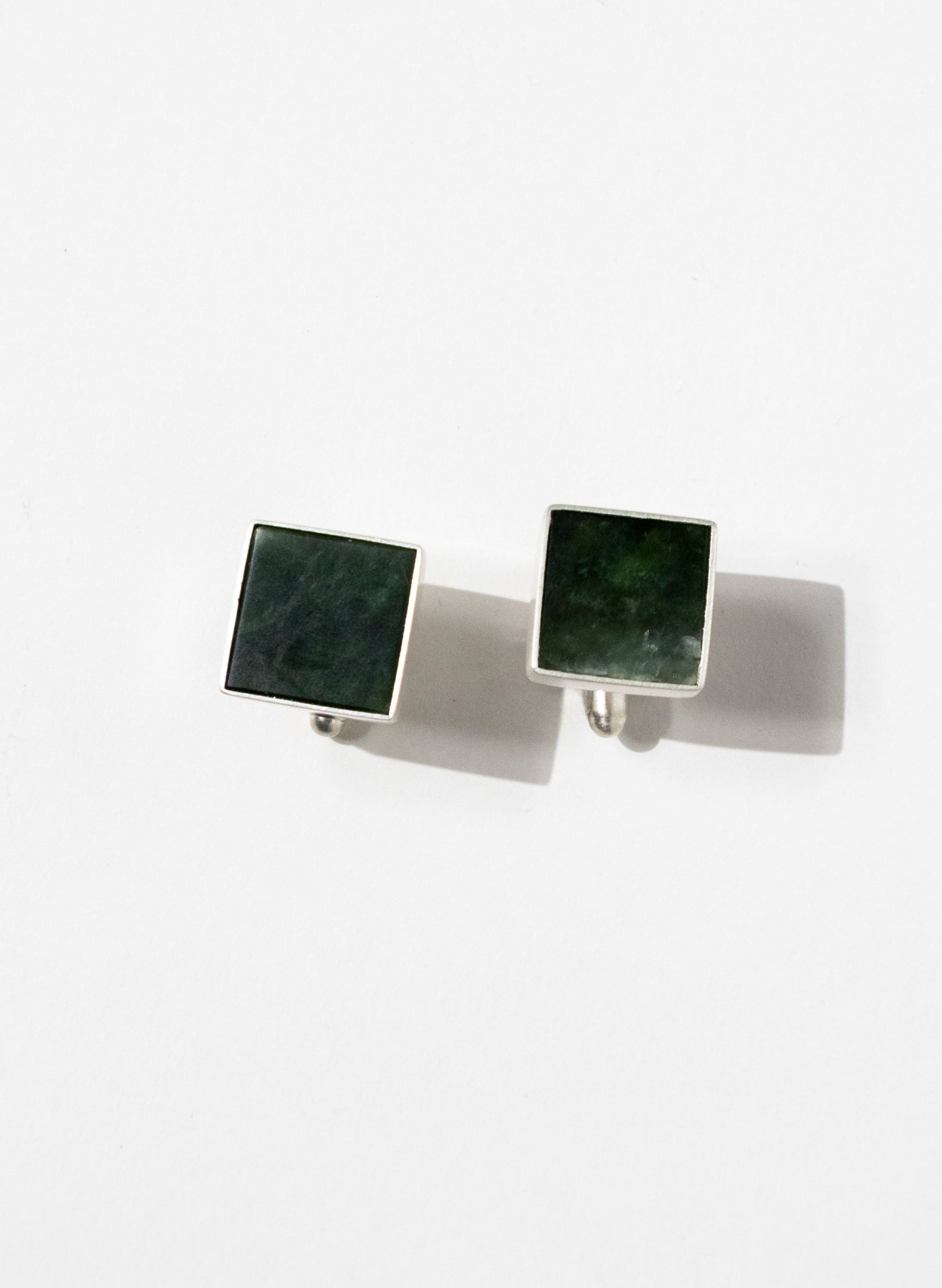 Square Cufflinks - Pounamu