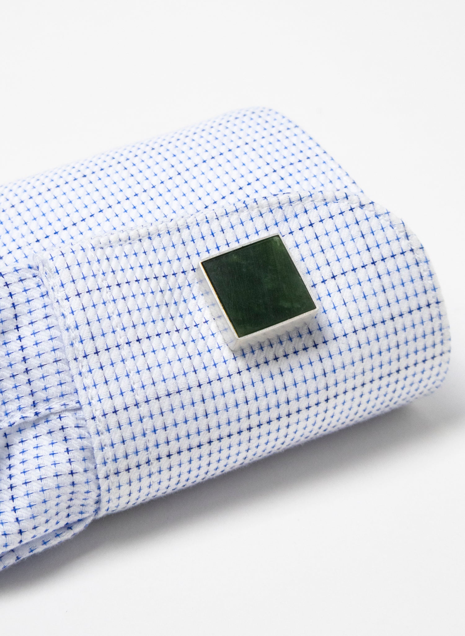 Square Cufflinks - Pounamu