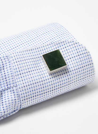 Square Cufflinks - Pounamu