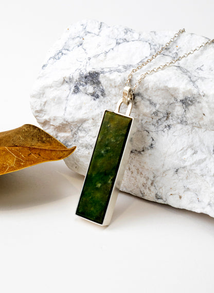 Column Pounamu Pendant