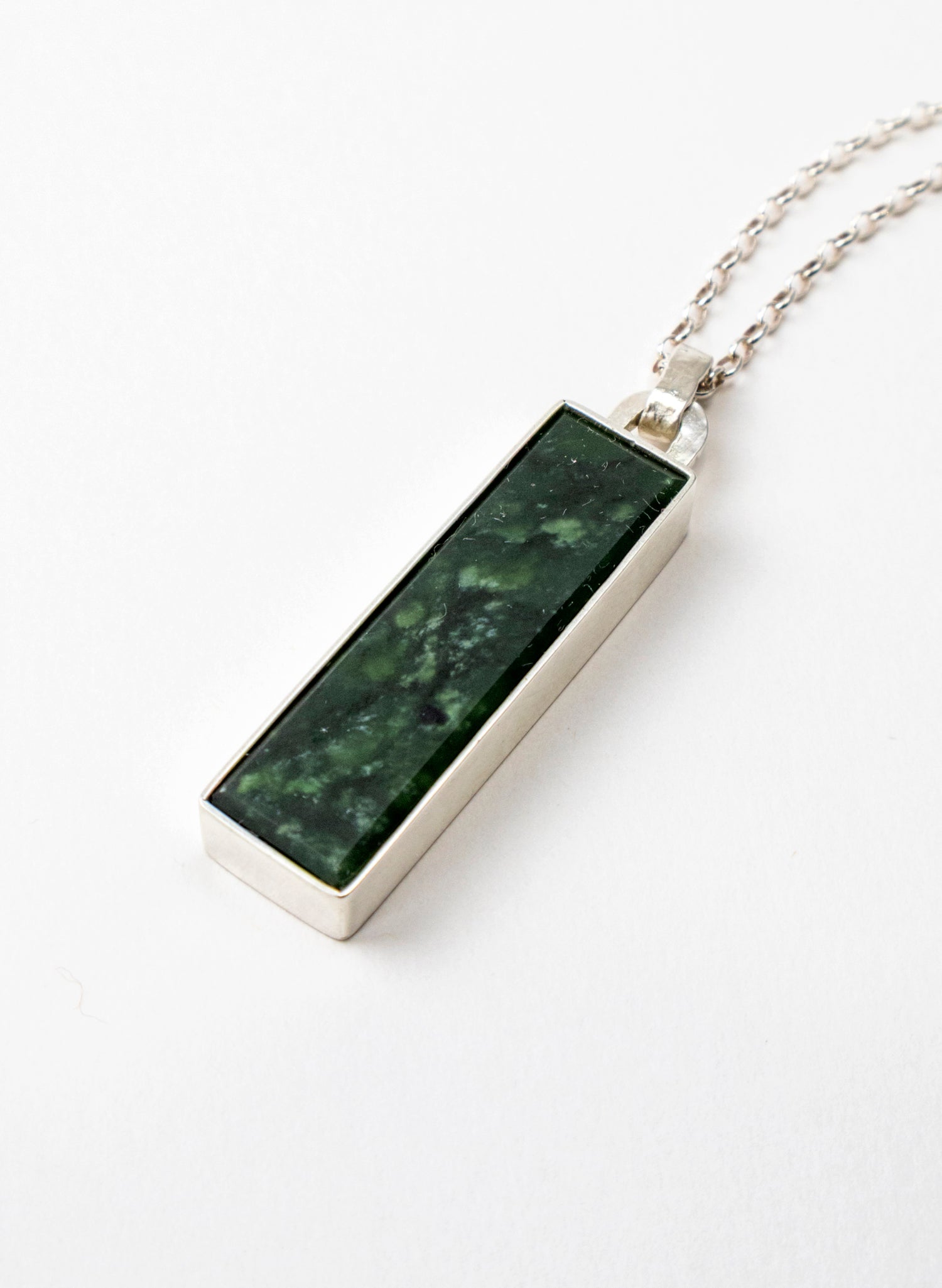 Column Pounamu Pendant