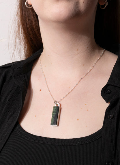 Column Pounamu Pendant