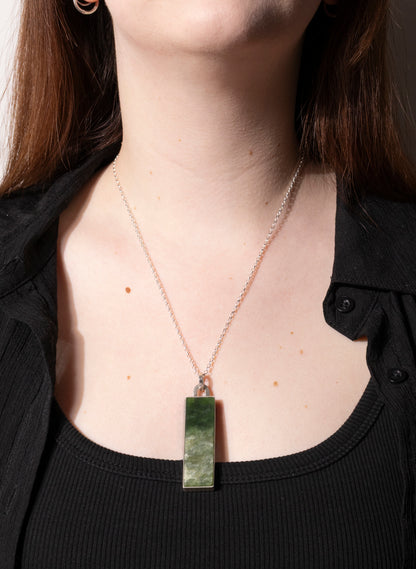 Column Pounamu Pendant