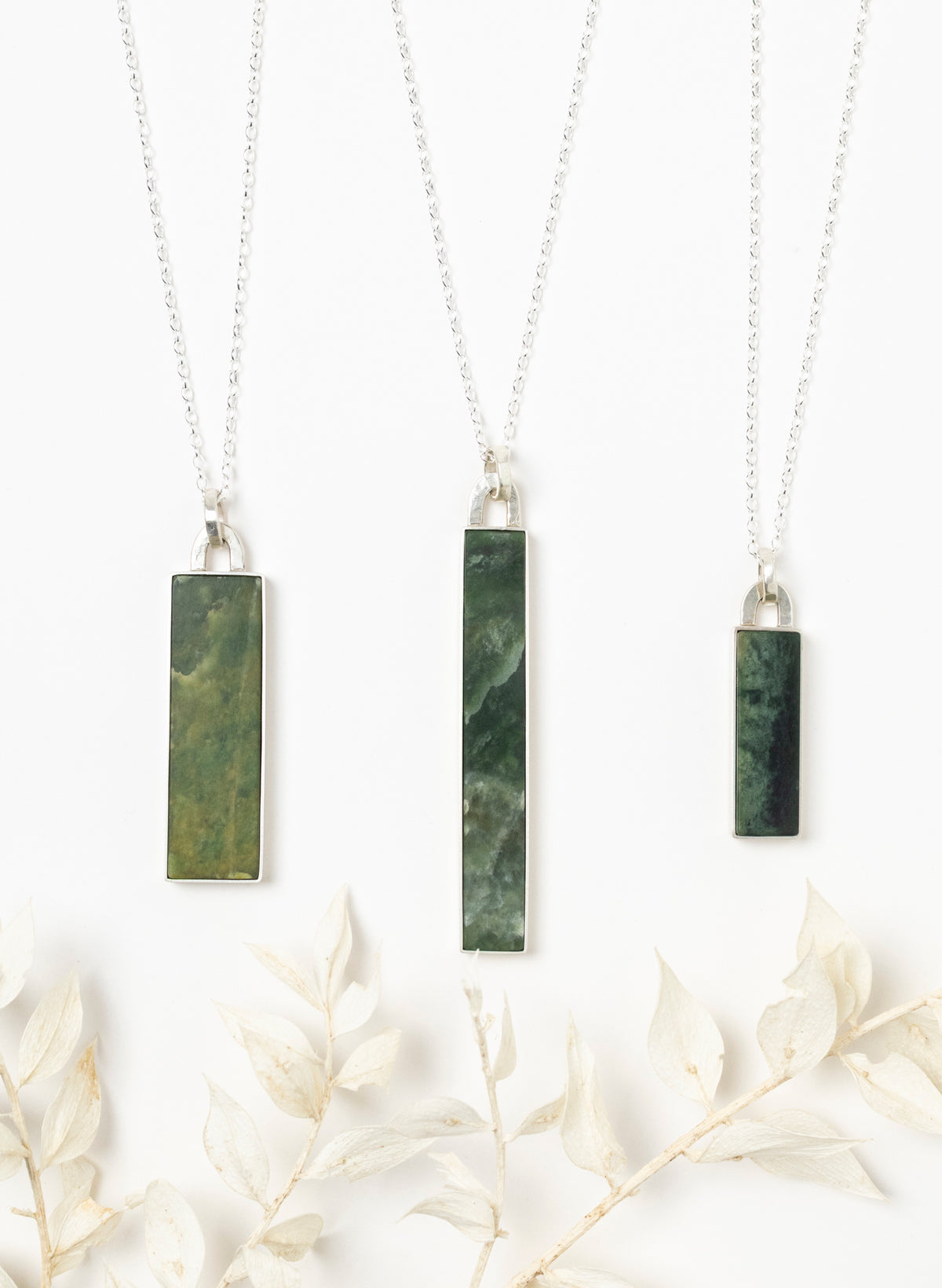 Column Pounamu Pendant