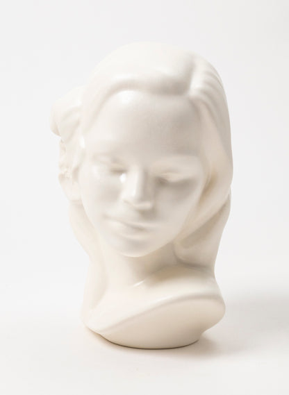 Vahine Porcelain Bust - Ivory