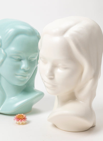 Vahine Porcelain Bust - Ivory