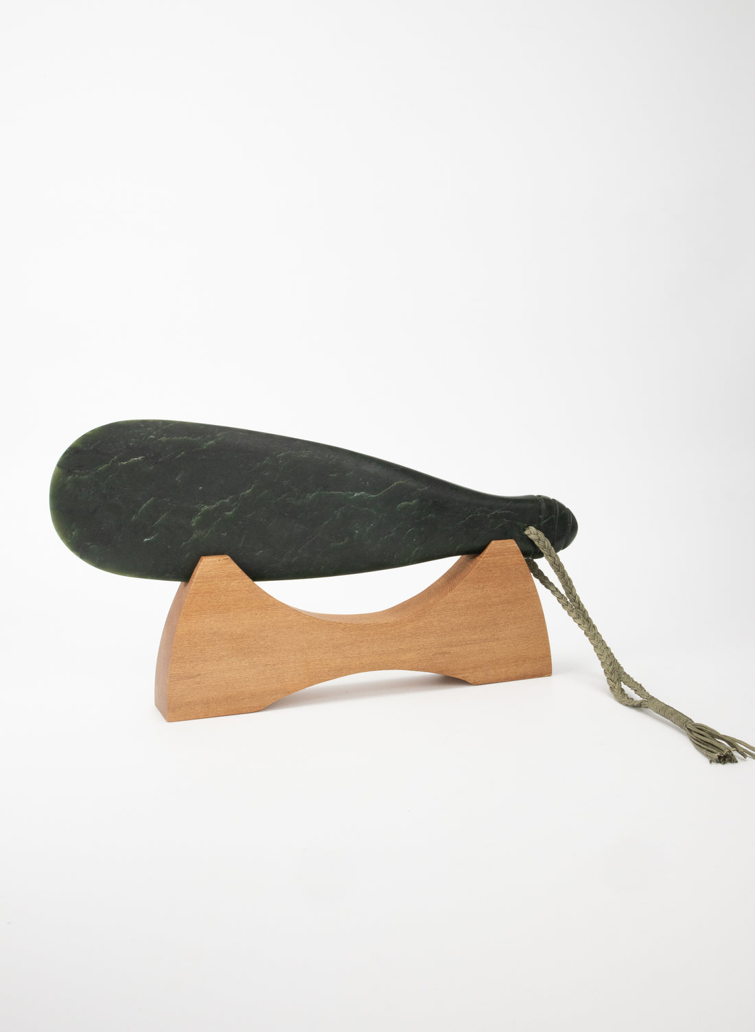 Sterling Silver Capped Pounamu Toki 