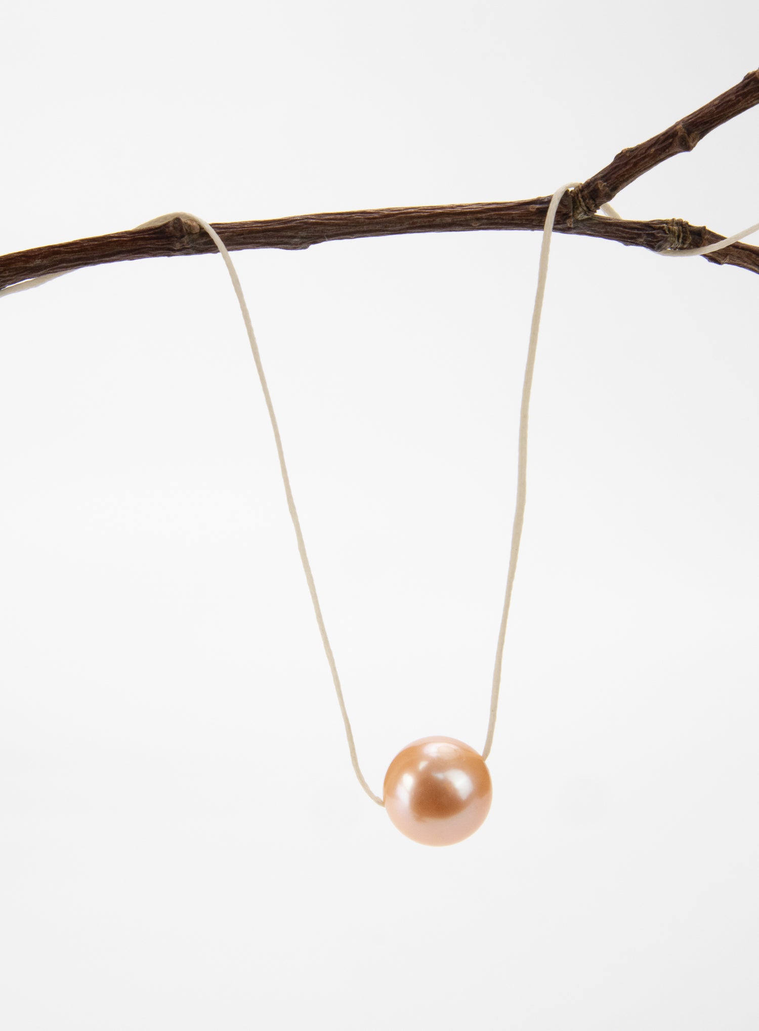 For Mum, you are a real pearl - Peach Necklace